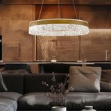 Lesnina XXXL VISEČA NIHALNA LED-SVETILKA Frozi 1900 lm 3000 K | Shoptok.si