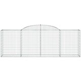  Lučne gabionske košare 11kom 300x50x100/120cm pocinčano željezo | shoptok.hr
