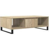 Maison Chic Klubska mizica - kavna mizica - Nizka mizica sonoma hrast 104x60x35 cm inženirski les, (21752678) Cene