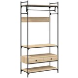  Ormar s ladicama boja hrasta 89x39x184 5 cm konstruiranog drva | shoptok.hr