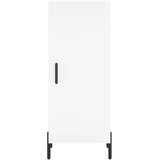  Visoka komoda bijeli 34,5x34x180 cm od konstruiranog drva | shoptok.hr