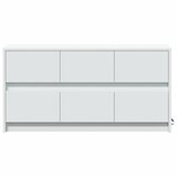  ormarić LED bijeli 100 x 34 x 50 cm od konstruiranog drva | shoptok.hr