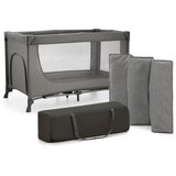 Kinderkraft Potovalna posteljica 2v1 Joy 2, temno siva | Shoptok.si
