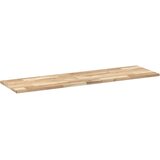  Površina za umivaonik neobrađena 120x40x2 cm od drva bagrema | shoptok.hr