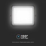  Spoljašnji solarni LED reflektor LED/10W/3,2V IP65 4000K crna + daljinski upravljač | Eponuda.com