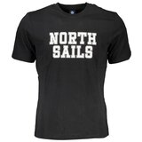 North Sails Muška Crna Majica Kratkih Rukava | shoptok.hr