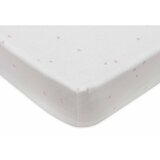 Jollein Twinkling plahta s gumicom Jersey 40/50x80/90 cm, Wild Rose | shoptok.hr