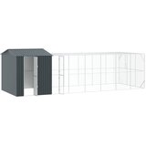  Kavez za ptice Antracit 845 x 304 x 247 cm Cinkani čelik | Eponuda.ba