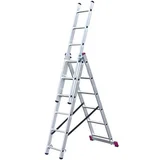 trodelna večnamenska aluminijasta lestev Corda 3x6 stopnic 033369