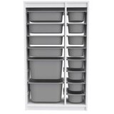Hanah home višenamenske police montana xs 2D4N8U white grey v2 | ePonuda.com