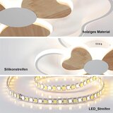 BLMYL LED 50 cm stropna svetilka v obliki rože | Shoptok.si