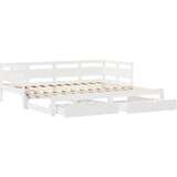  Dnevni krevet na razvlačenje s ladicama bez madraca 80x200 cm | shoptok.hr