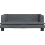 Krevet za pse tamnosivi 80 x 45 x 30 cm baršunasti | Eponuda.com