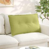  Jastuk za leđa Svijetlo zelena 80 x 19 x 50 cm tkanina | shoptok.hr