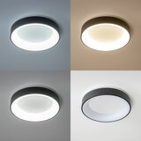  Brilagi - LED prigušiva plafonska svetiljka LED/40W/230V 3000-6500K crna + daljinski upravljač | Eponuda.com
