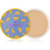 Revolution i heart revolution loose baking powder nježni puder za matiranje i fiksiranje šminke 22 g nijansa banana Cijene
