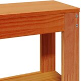  Okvir kreveta bez madraca voštano smeđi 135x190 cm od borovine | shoptok.hr