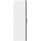  Ormar za Zid LUCCA Crna 50 x 31 x 100 cm Konstruirano drvo | Eponuda.com