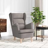 vidaXL Fotelja smeđesiva 74x84x100 cm od tkanine | shoptok.hr