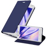 Cadorabo Ohišje, združljivo z Nokia 3 2017 v klasična temno modra - Zaščitni ovitek z magnetnim zapiranjem, stoječo funkcijo in režo za kartice, (20558960) | Shoptok.si