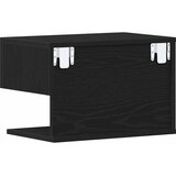  Noćni ormar 2 pcs Crni hrast 46 x 30 x 30 cm Konstruirano drvo | shoptok.hr