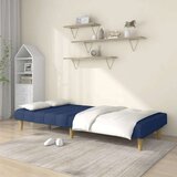  Kavč dvosed z ležiščem modro blago, (21038226) | Shoptok.si