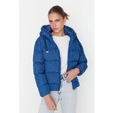 Trendyol Navy Wide Cut Oversize Hooded Down Jacket | shoptok.hr