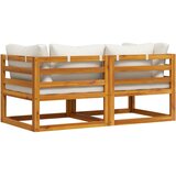  Modularne kutne sofe s jastucima 2 kom krem bijele | Eponuda.com