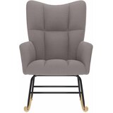  Stolica za ljuljanje od tkanine smeđesiva | shoptok.hr
