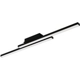 Eglo plafonjera FRAIOLI-Z LED 105,5 cm aluminij crna 900079 | shoptok.hr
