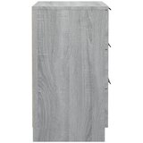  Noćni ormarići 2 kom boja dimljenog smeđi 40x36x65 cm | shoptok.hr