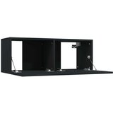 TV ormarići 2 kom crni 80 x 30 x 30 cm od konstruiranog drva | shoptok.hr