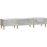 TV ormar 147 x 34,5 x 30 cm Betonska siva Konstruirano drvo | Shoptok.si