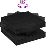  Klub stolić rotirajući za 360 stupnjeva crni 70x70x34,5 cm | Eponuda.com