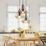 Toolight stropna viseća svjetiljka geometrijska loft APP679-1CP | shoptok.hr