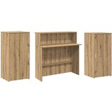 vidaXL Recepcijski stol 200x50x103,5 cm od konstruiranog drva | shoptok.hr