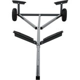 Prikolica za čamce 212-302 cm Podesiva dužina 160 kg Čelik | shoptok.hr