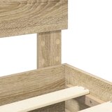  Konstrukcija postelje Sonoma hrast 150 x 200 cm Konstruiran les, (5000102511) | Shoptok.si