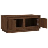  Stolić za kavu boja smeđeg hrasta 102x50x44cm konstruirano drvo | Eponuda.com