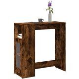 vidaXL Barski stol s držačima boja hrasta 101x40x103,5 cm drveni Cijene