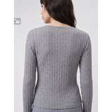 Sinsay Rebrasta majica s udjelom viskoze | shoptok.hr