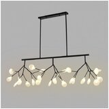 Luna 121 visilica 27*G4(220V) crna transparentno staklo Luna 121 visilica 27*G4(220V) crna transparentno staklo Slike