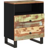  Noćni ormarić 50x33x62cm masivno obnovljeno i konstruirano drvo | shoptok.hr