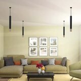  Luster na sajli 1xGU10/35W/230V 50 cm crna/zlatna | Eponuda.com