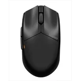 Bm008 Bežični USB miš Dark Perk Sym Pixart Paw3950 senzor simetričan oblik 32000 DPI 55 G brzina glasanja 8K 2.4Ghz Ptfe klizači, Crni