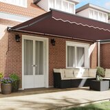  Okvir tende Smeđa 500 × 300 cm Poliester s PU premazom | shoptok.hr