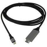 Video kabel USB-C->HDMI - črn