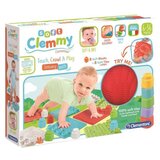 Clementoni kocke z mehko podlogo 17352 clemmy, 8 kock + 8 podlog | Shoptok.si