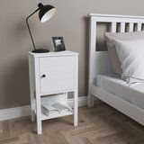 Hanah home FRN-10030 WoodenWhite Nightstand | ePonuda.com