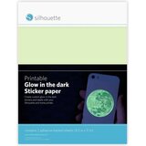 Silhouette Printable Glow-in-the-Dark Sticker Paper - 1 set. | Shoptok.si